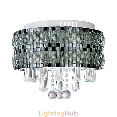 Graceful Crystal Flush Mount Graceful Crystal Flush Mount