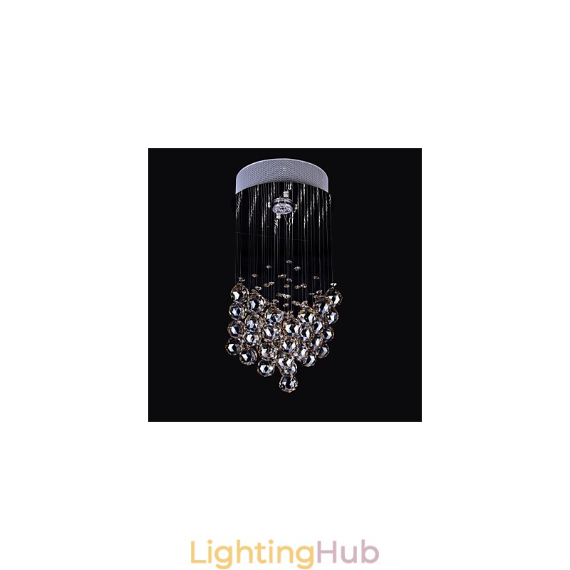 1 Light Clear light K9 Crystal Chandelier Lamp
