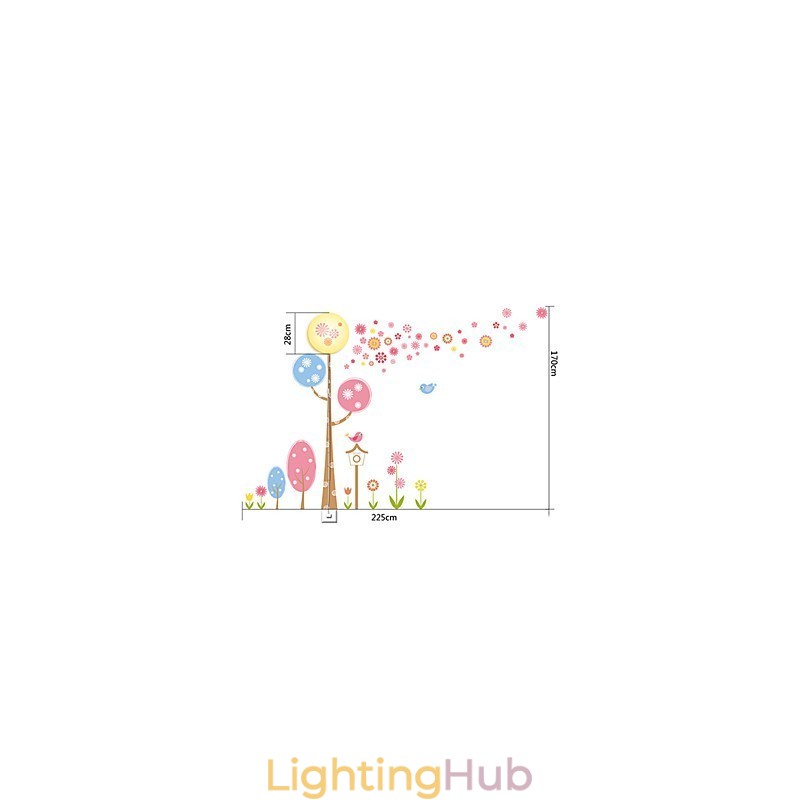 Creative 3 D Wall Paper Wall Lamp Modern Night Light Can Remove The Wall Stickers Lights