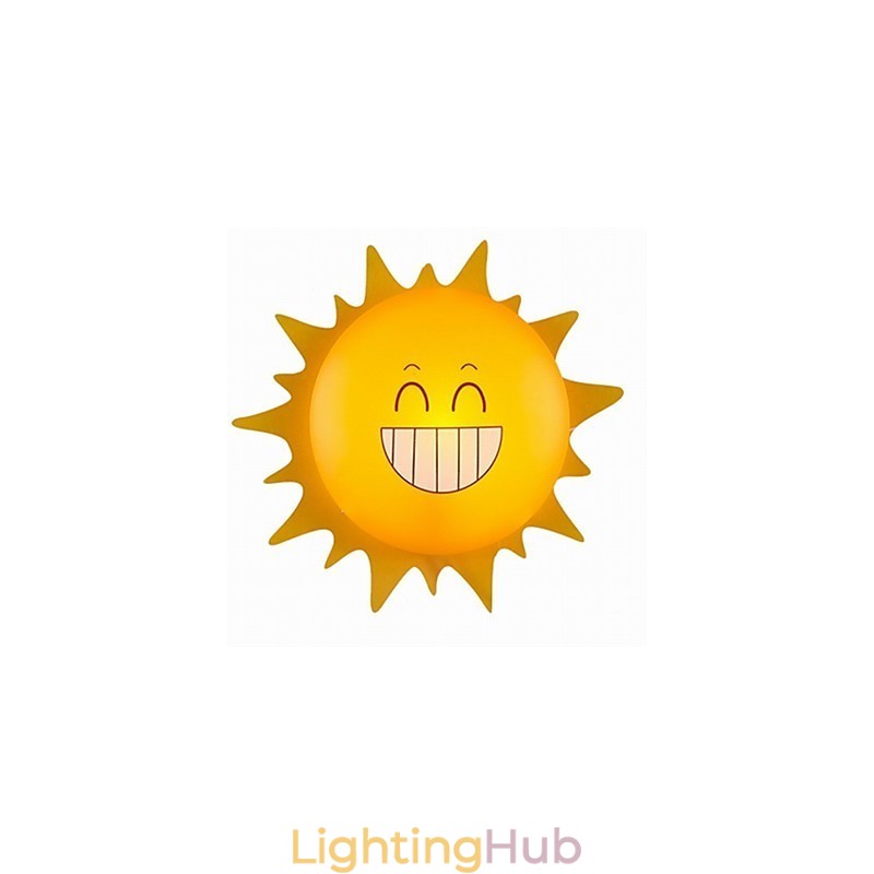 Wallpaper Wall Lamps Flower Face DIY Fun Atmosphere Nightlight Children Bedside lamp Decoration Sun