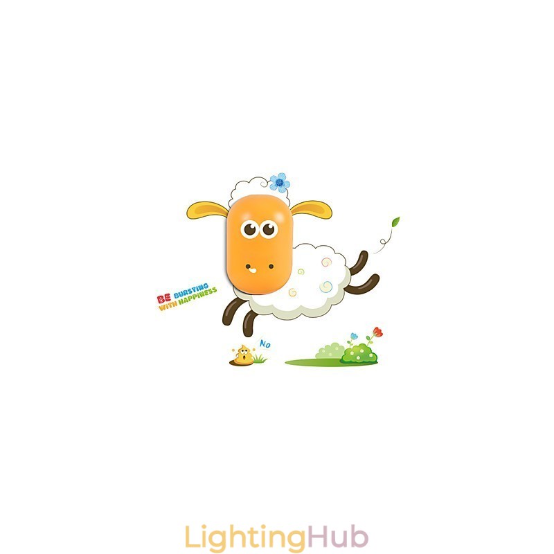 9*6*Fun To Play With Creative Spirit Intelligent Light Control Small Night Light Children Wall Lamp Lights