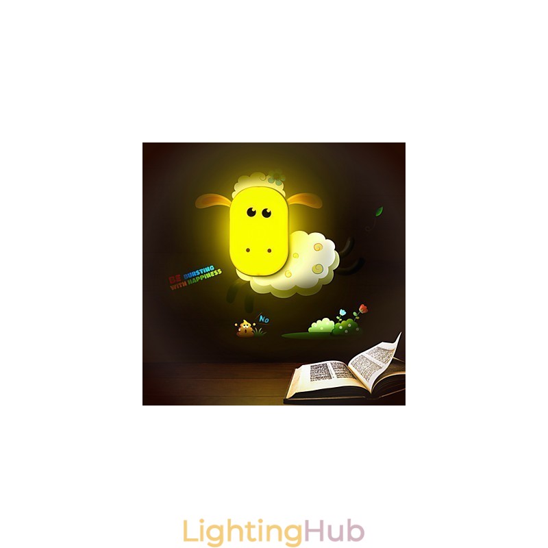 9*6*Fun To Play With Creative Spirit Intelligent Light Control Small Night Light Children Wall Lamp Lights