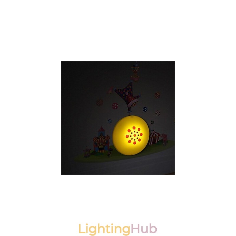 Clown High Temperature Resistant Plastic Light And 10 C Can Remove Creative 3D Wall Paper Wall Lamp