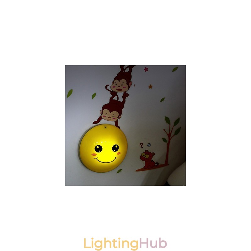 Wall stickers Monkeys light activated intelligent induction smetope adornment wall lamp