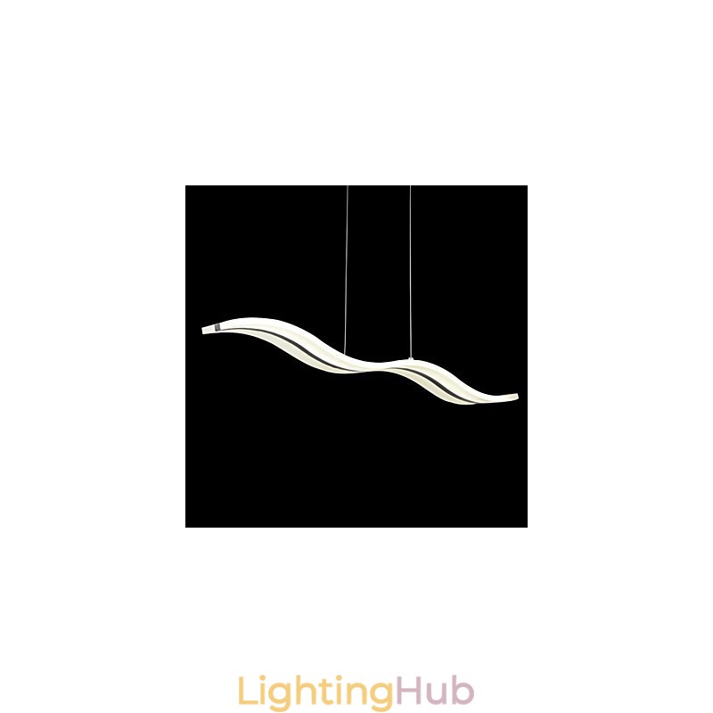 Modern Contemporary Chrome Pendant Light