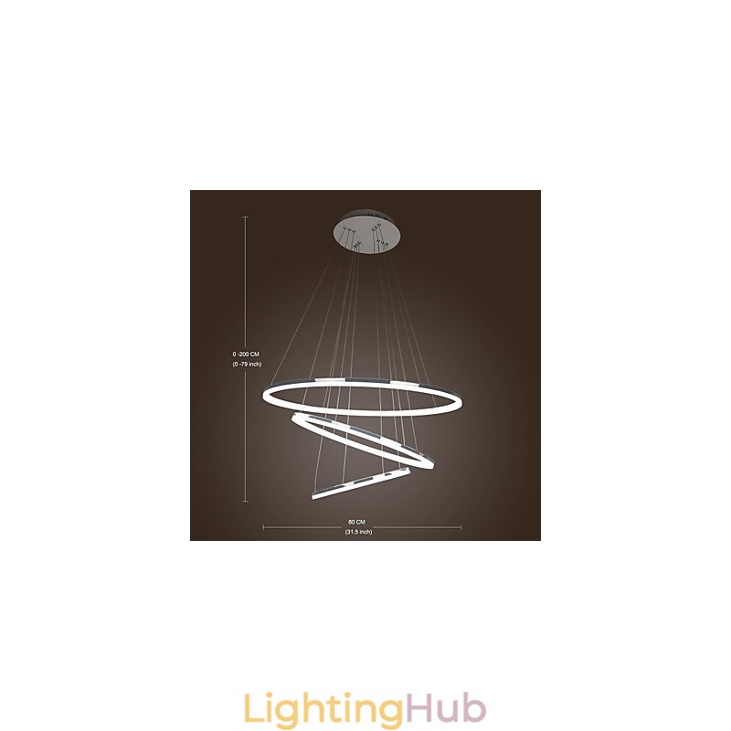 70W Modern Contemporary Mini Style Electroplated Metal Pendant Light