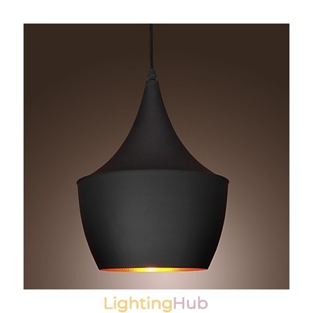 Pendant Light Retro Vintage Tom Dixon Design Black Pendant Light Retro Vintage Tom Dixon Design Black
