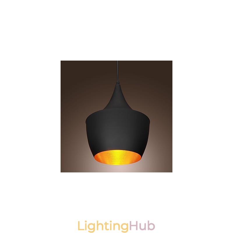 Pendant Light Retro Vintage Tom Dixon Design Black