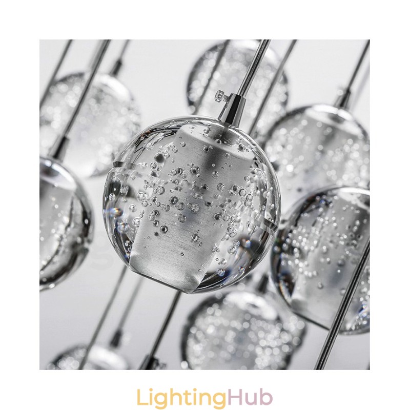 Creative Engineering Stage Meteorer Crystal Ball Pendant Light