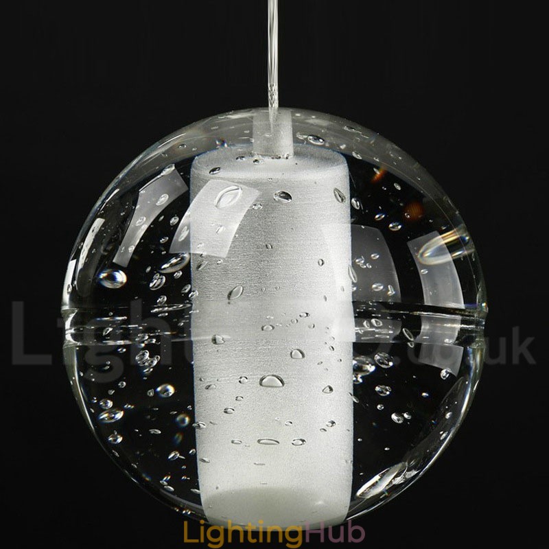 Creative Engineering Stage Meteorer Crystal Ball Pendant Light