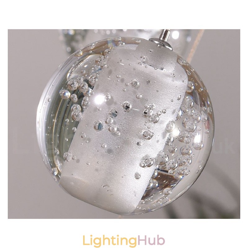 Creative Engineering Stage Meteorer Crystal Ball Pendant Light