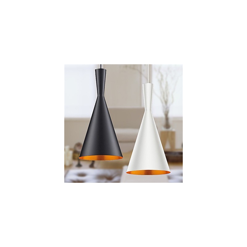 Pendant Light Retro Vintage Tom Dixon Design Black White C Type Cafe pendant lamps