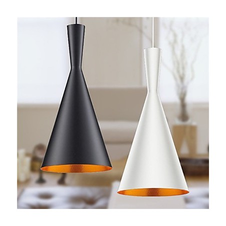 Pendant Light Retro Vintage Tom Dixon Design Black White C Type Cafe pendant lamps Pendant Light Retro Vintage Tom Dixon Design Black White C Type Cafe pendant lamps