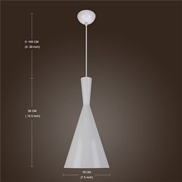 Pendant Light Retro Vintage Tom Dixon Design Black White C Type Cafe pendant lamps