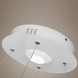 Modern Design Pendant Light High Quality Acrylic Single Ring Fit