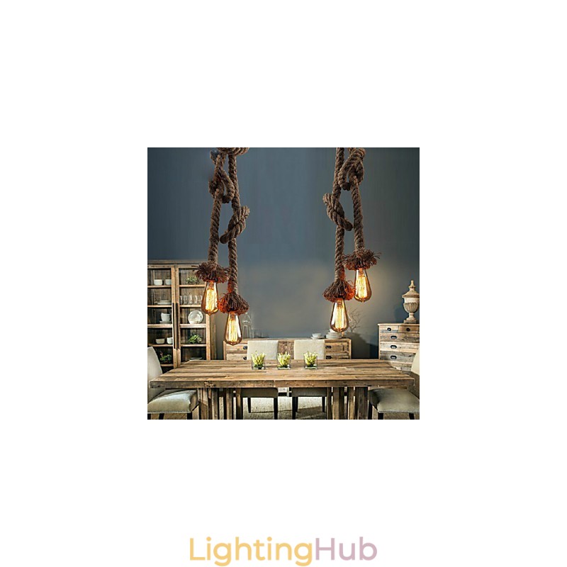 Pendant Lights 2 Lights Industrial wind restoring ancient ways is the cafe counter creative droplight