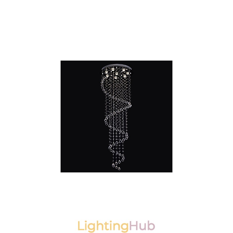 Chandelier Luxury Modern Crystal 8 Lights