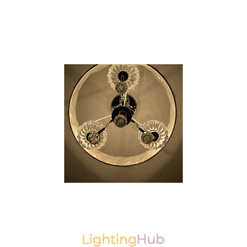 Modern Contemporary Crystal Electroplated Chandelier