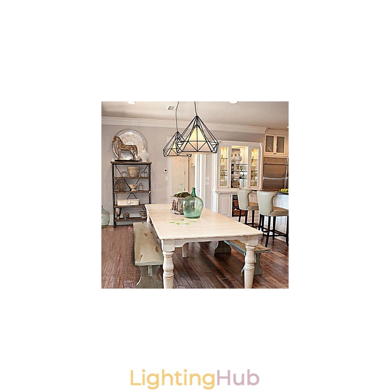 Loft Industrial Wind Restoring Ancient Ways Wrought Iron Lamps Lanterns Birdcage Chandelier