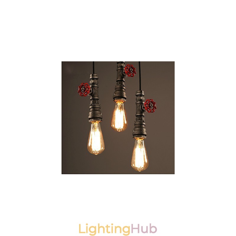 Retro Hanging Lamp Act The Role Ofing Loft Decoration Rural Industrial Pipe Pendant Lamp