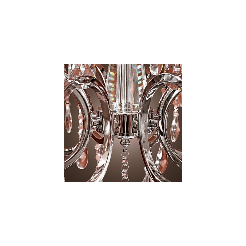 Chandelier Crystal Modern 2 Tiers Living 12 Lights