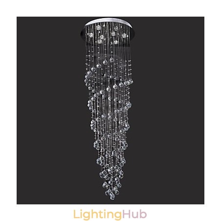 Modern Contemporary Crystal Chrome Metal Flush Mount Modern Contemporary Crystal Chrome Metal Flush Mount