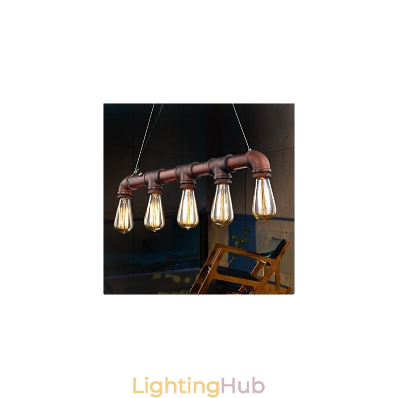 American Country Industrial Porch Loft Conduit Droplight