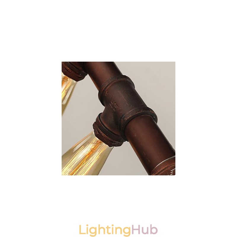 American Country Industrial Porch Loft Conduit Droplight