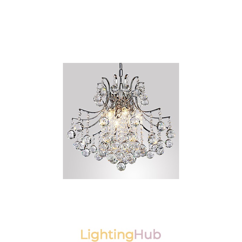 Pendant Light Luxury Modern Crystal Living 6 Lights