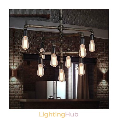 Traditional Classic Vintage Retro Lantern Country Painting Metal Pendant Light Traditional Classic Vintage Retro Lantern Country Painting Metal Pendant Light