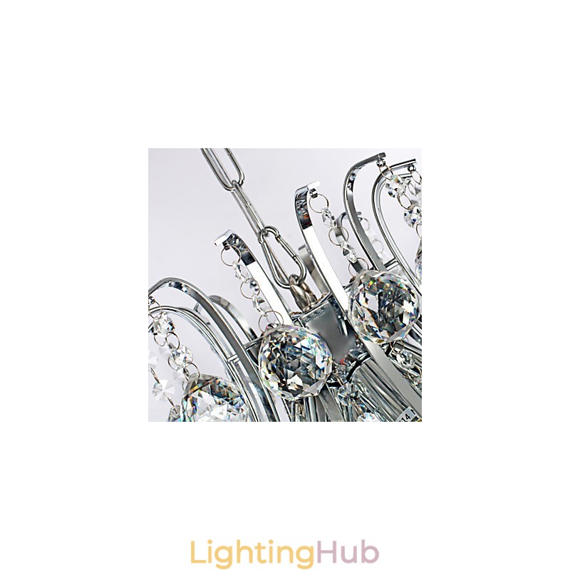 Pendant Light Luxury Modern Crystal Living 6 Lights