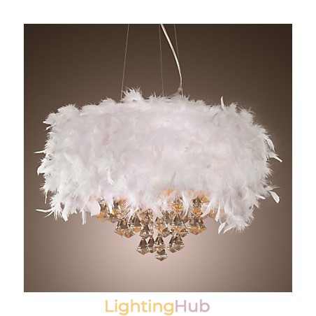 Modern Contemporary Drum Crystal Mini Style Electroplated Pendant Light Modern Contemporary Drum Crystal Mini Style Electroplated Pendant Light