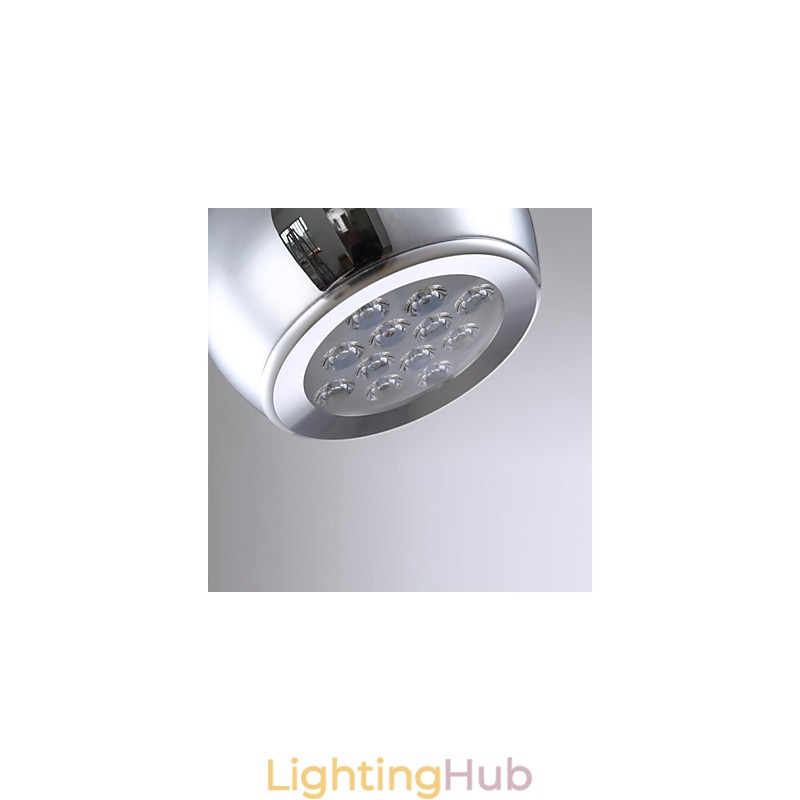 Modern Contemporary Globe Electroplated Metal Pendant Light