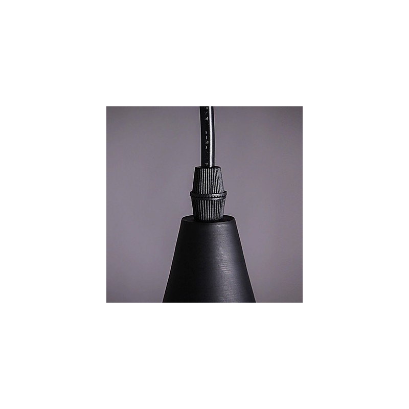 Streamlined Pendant Light in Black