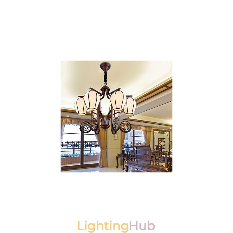Rustic Lodge Vintage Mini Style Electroplated Metal Chandelier