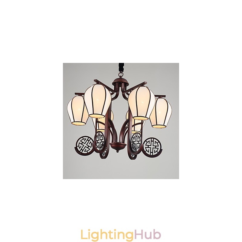 Rustic Lodge Vintage Mini Style Electroplated Metal Chandelier