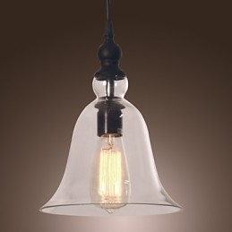 Traditional Classic Vintage Bowl Mini Style Electroplated Pendant Light