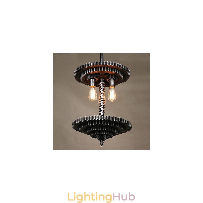 Vintage Lron Chandelier Chandelier Creative Mechanical Gear