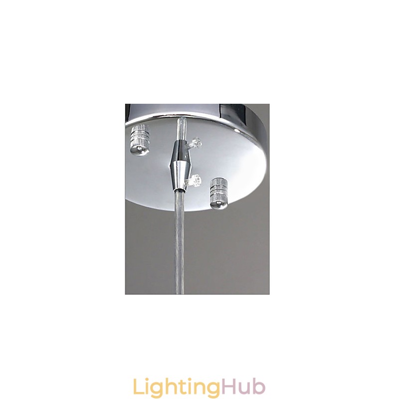 Modern Contemporary Globe Crystal Mini Style Electroplated Pendant Light