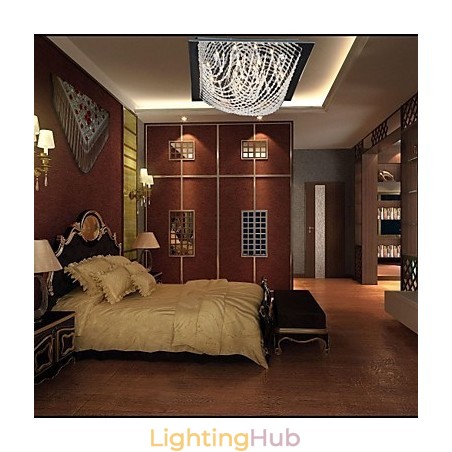 Traditional Classic Crystal Chrome Metal Chandelier Traditional Classic Crystal Chrome Metal Chandelier