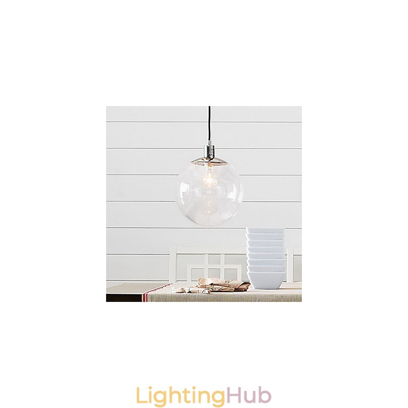 Traditional Classic Globe Mini Style Pendant Light