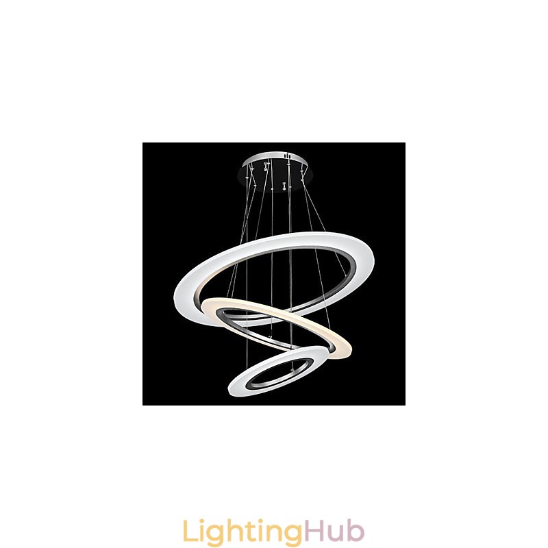 3 Ring DIY Shape Acrylic Pendant Light Ceiling Lamps Chandelier Fixtures with