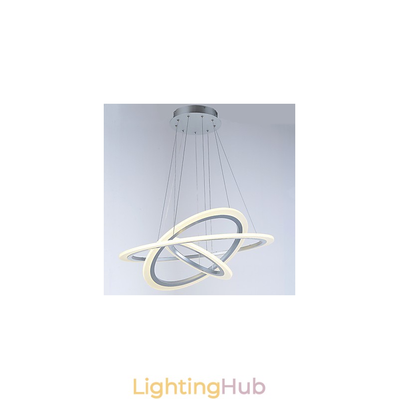 3 Ring DIY Shape Acrylic Pendant Light Ceiling Lamps Chandelier Lighting