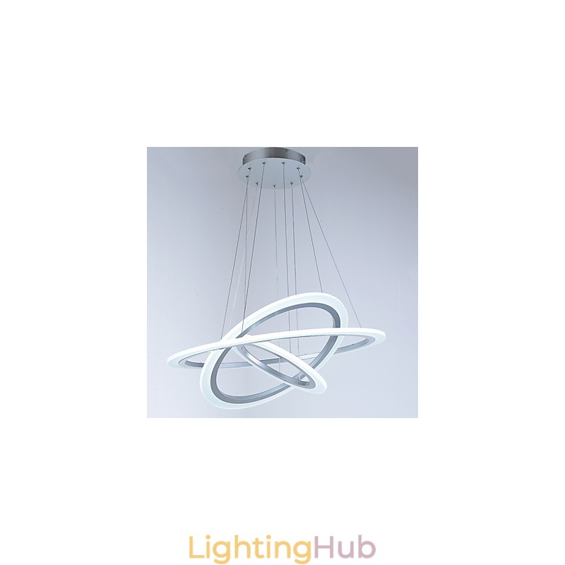 3 Ring DIY Shape Acrylic Pendant Light Ceiling Lamps Chandelier Lighting