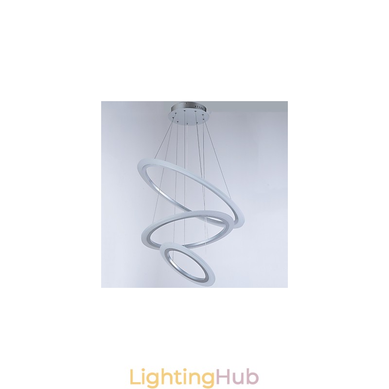 3 Ring DIY Shape Acrylic Pendant Light Ceiling Lamps Chandelier Lighting
