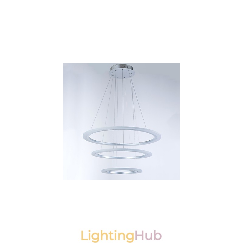 3 Ring DIY Shape Acrylic Pendant Light Ceiling Lamps Chandelier Lighting