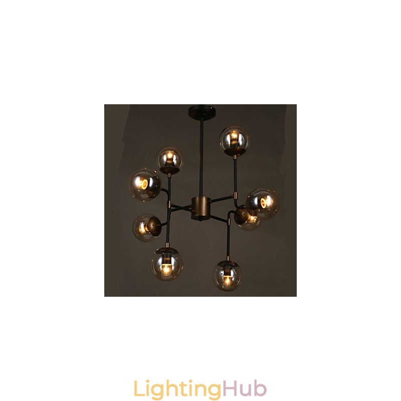 Art glass Ball Round Beanstalk Chandelier