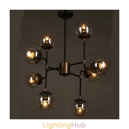 Art glass Ball Round Beanstalk Chandelier Art glass Ball Round Beanstalk Chandelier
