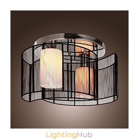 Ceiling Light Modern Design 2 Lights Black Ceiling Light Modern Design 2 Lights Black