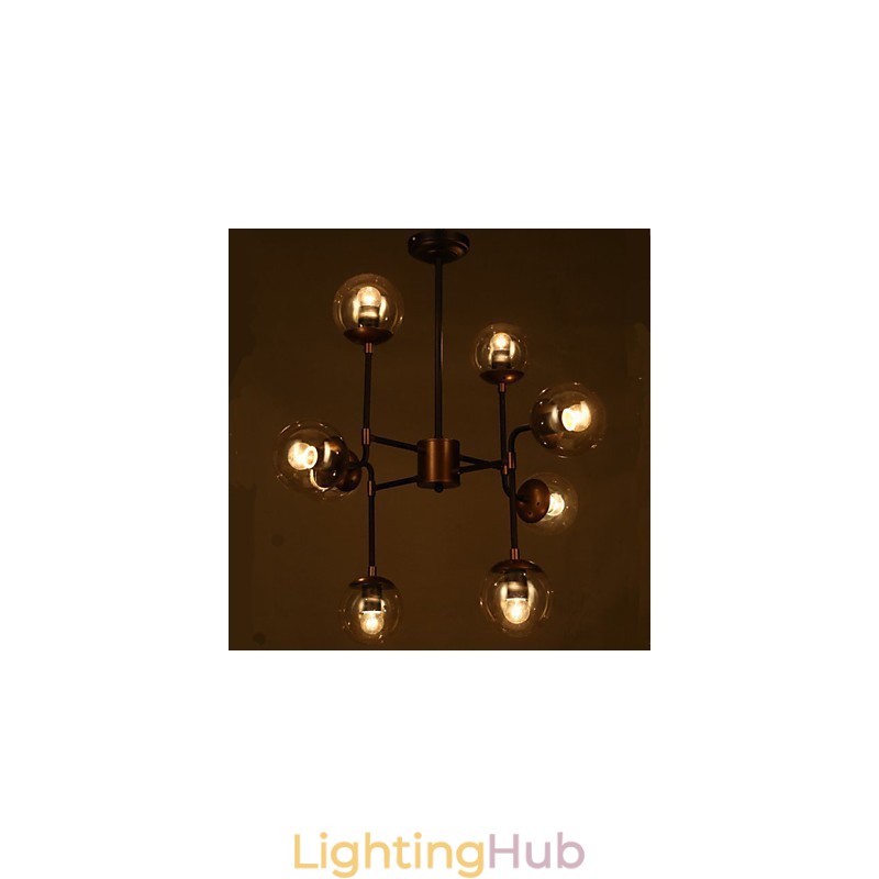 Art glass Ball Round Beanstalk Chandelier